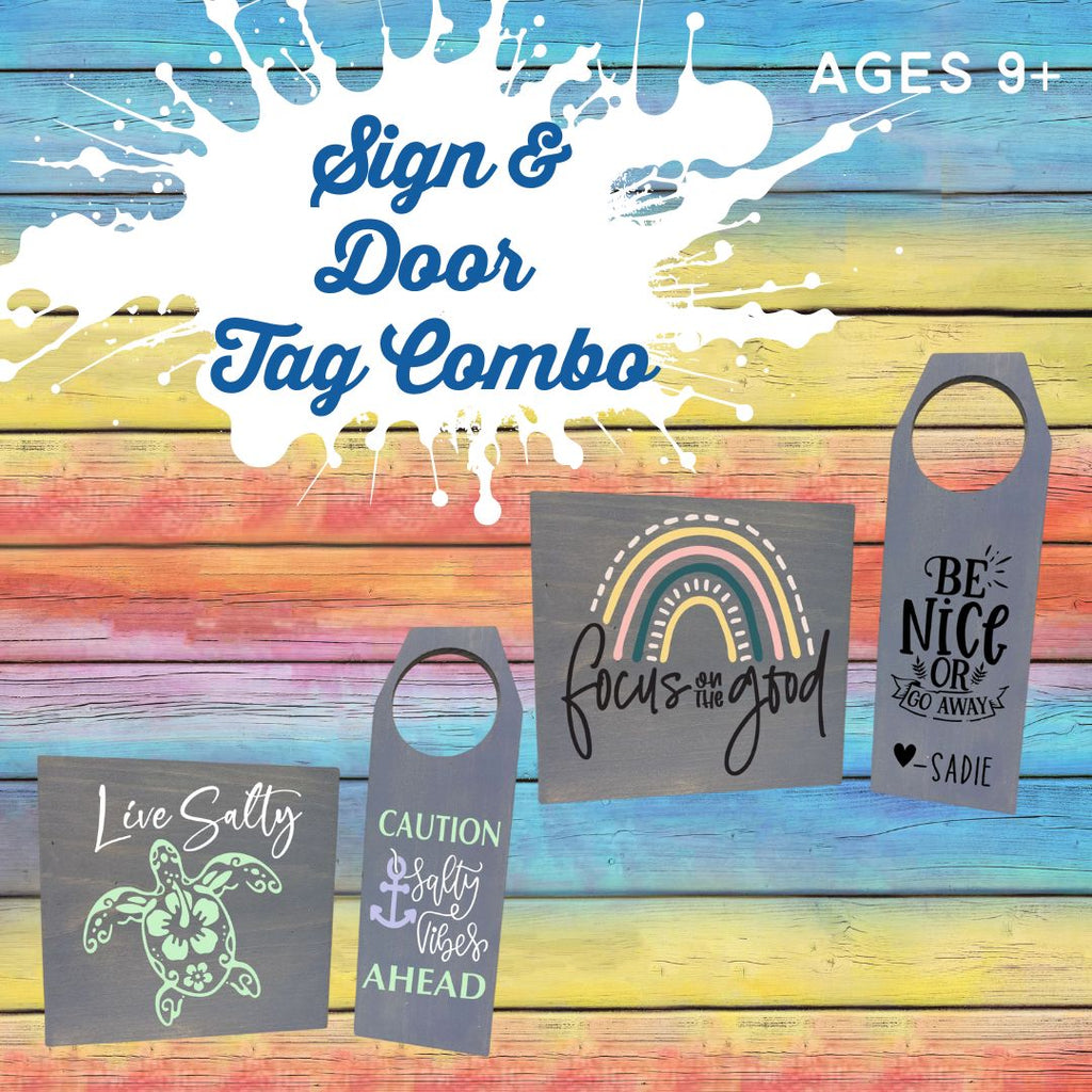Sign & Door Tag Combo Party