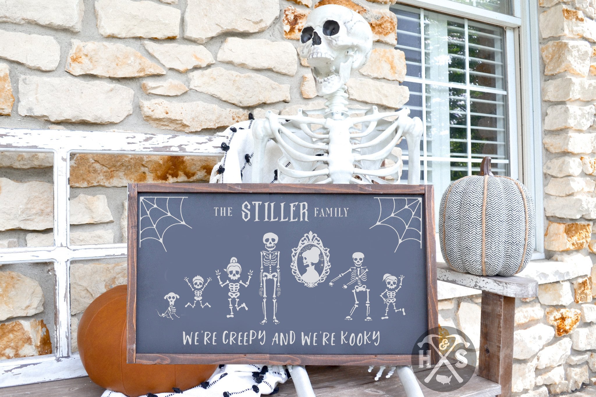 Welcome Fall & Halloween: Framed Signs