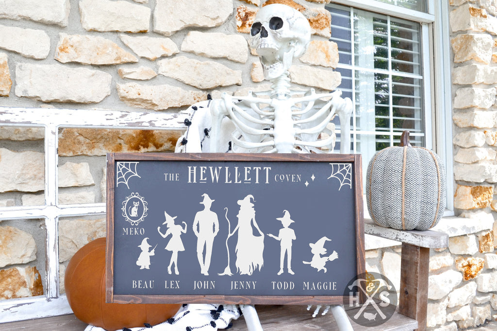 Welcome Fall & Halloween: Framed Signs