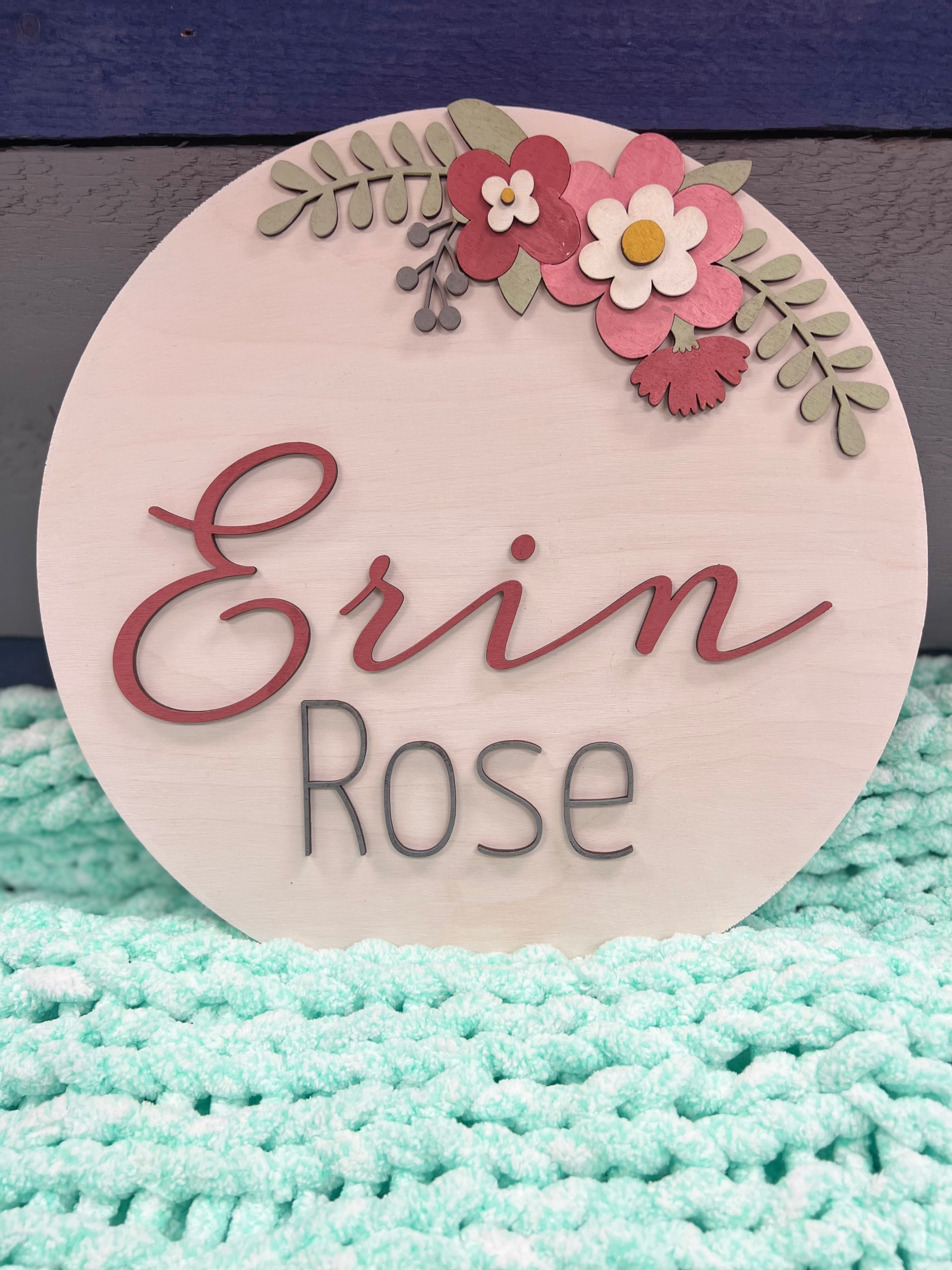 Nursery Signs and 3D Name Signs