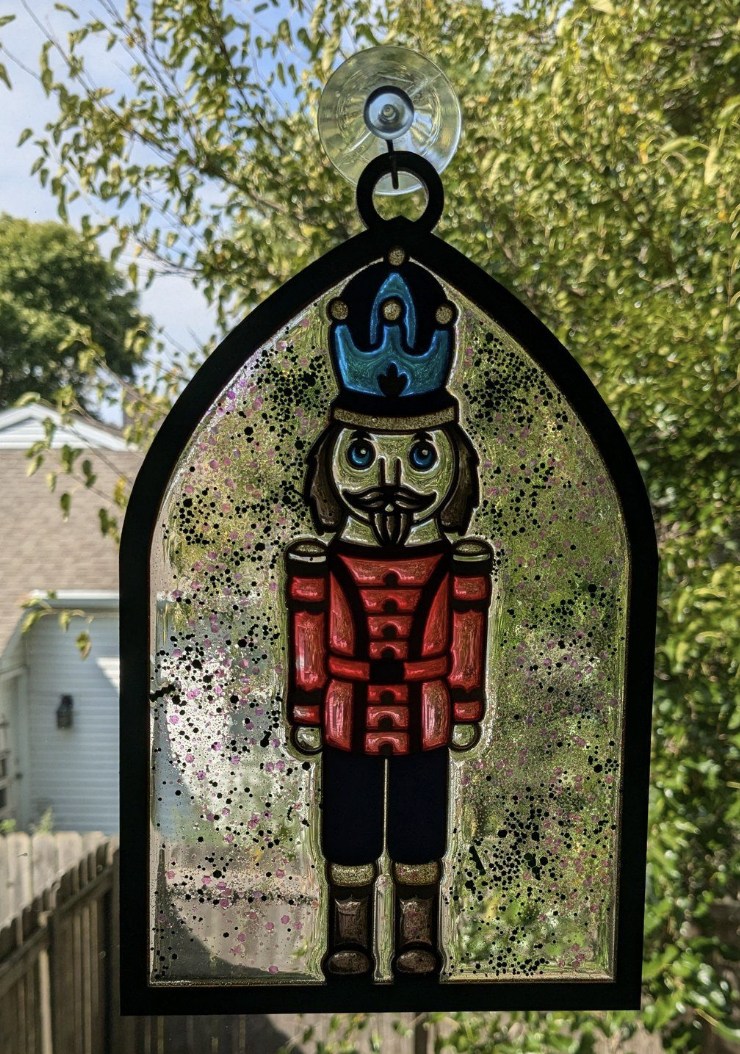 11/13/25 6:00pm Holiday Faux Stained Glass @ Sayville