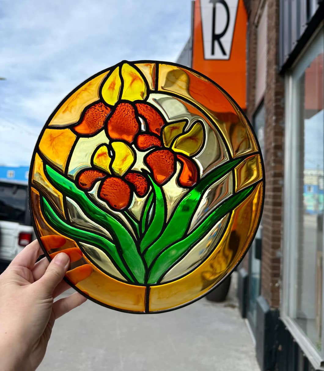 05/08/25 6:00pm Faux Stained Glass Workshop