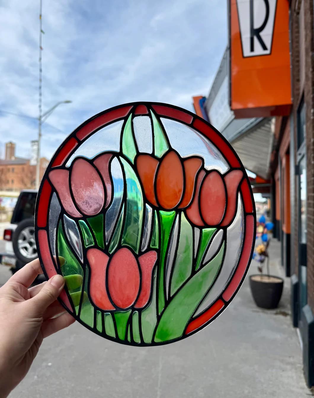 05/08/25 6:00pm Faux Stained Glass Workshop