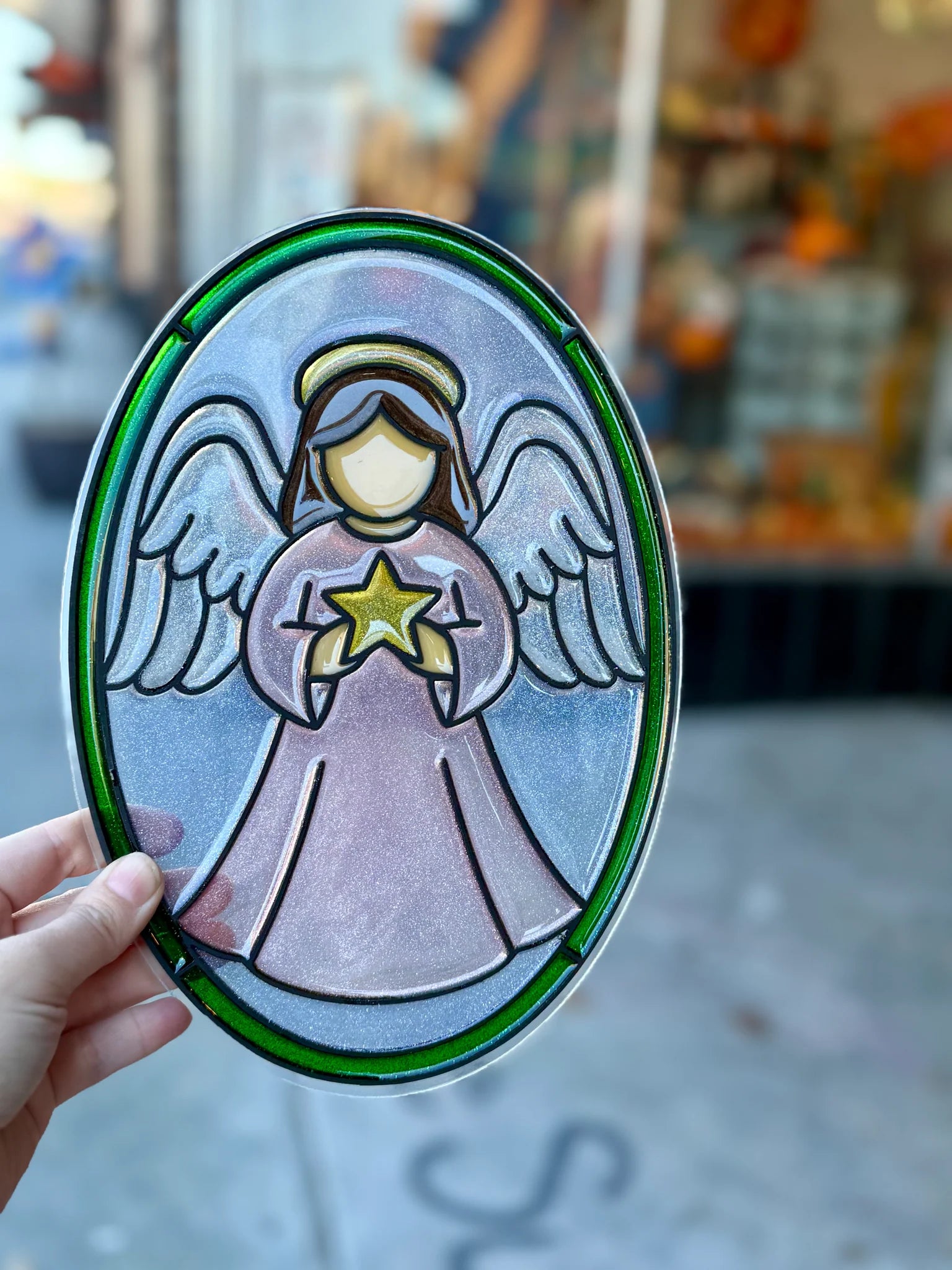 11/13/25 6:00pm Holiday Faux Stained Glass @ Sayville