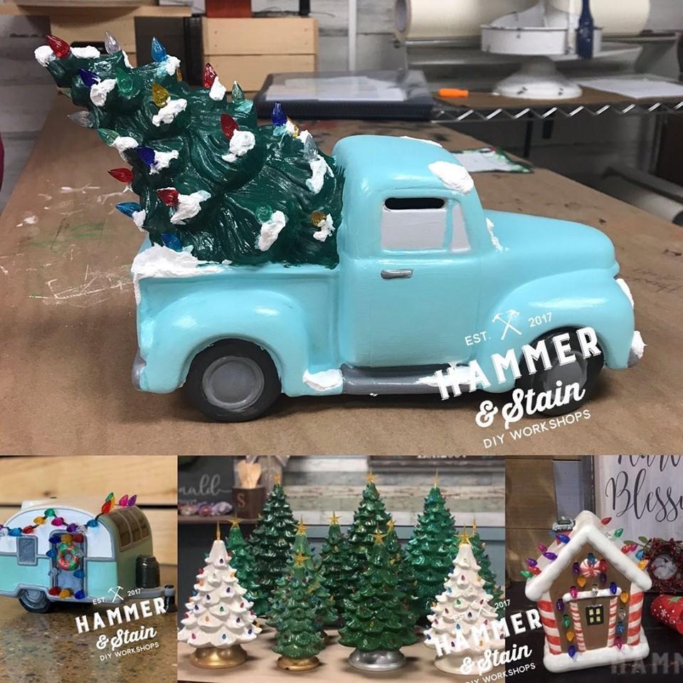 Vintage Holiday Ceramics - To Go kit