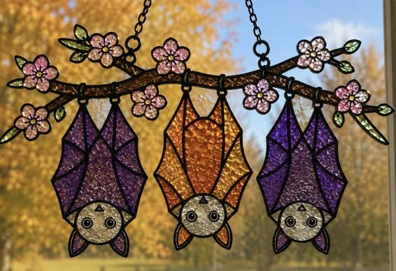 09/30/26 6:00pm Fall & Classic Faux Stained Glass Suncatchers @ Ronkonkoma