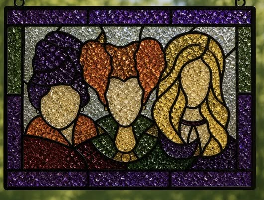 09/30/26 6:00pm Fall & Classic Faux Stained Glass Suncatchers @ Ronkonkoma