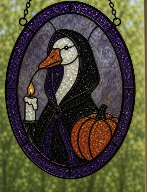 09/30/26 6:00pm Fall & Classic Faux Stained Glass Suncatchers @ Ronkonkoma