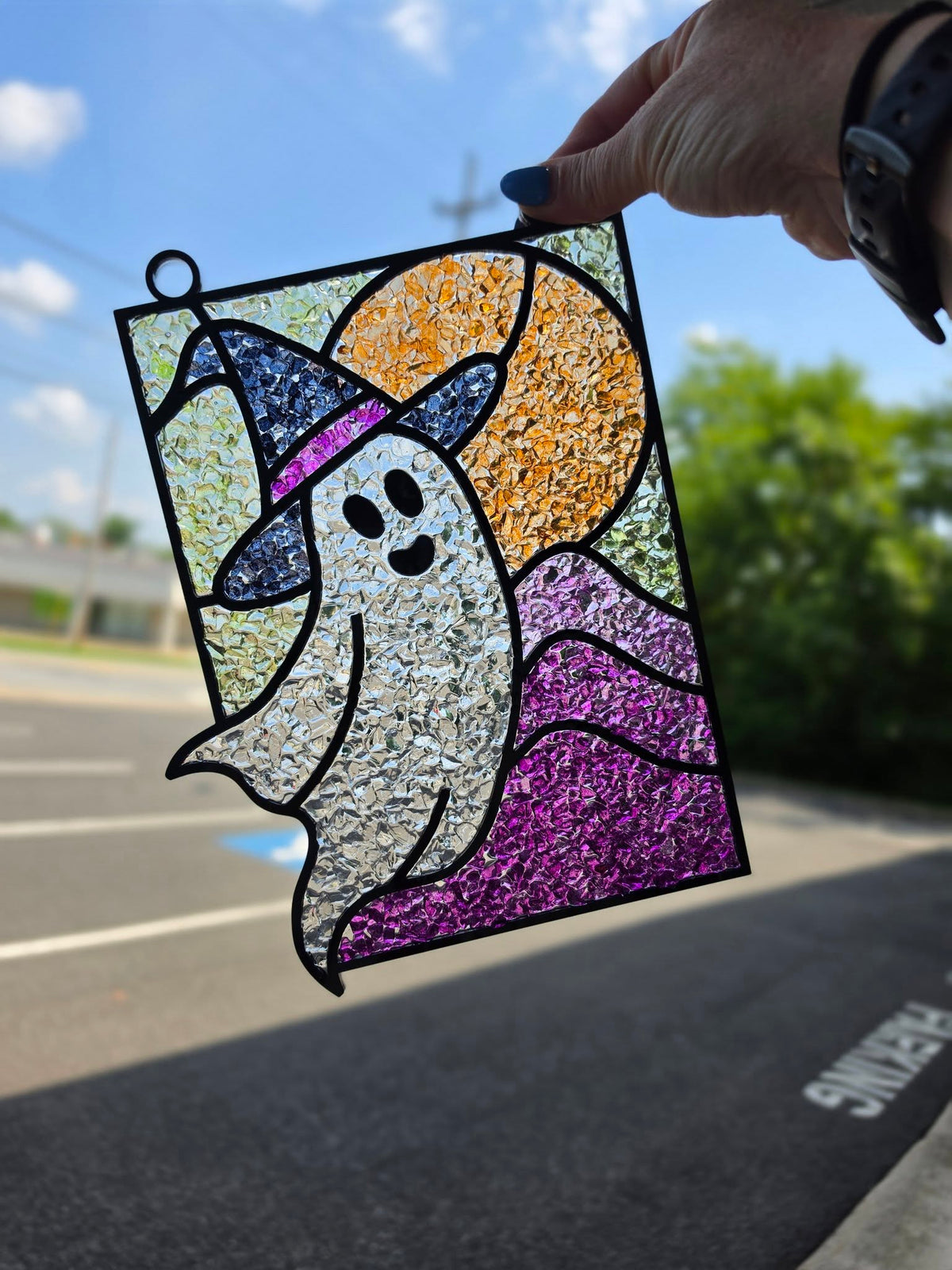 10/21/26 6:00pm Fall & Classic Faux Stained Glass Suncatchers @ Ronkonkoma