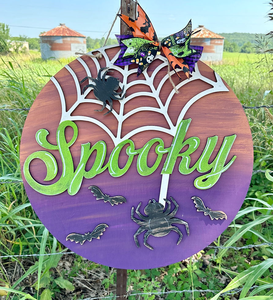 Welcome Fall & Halloween: Doorhangers