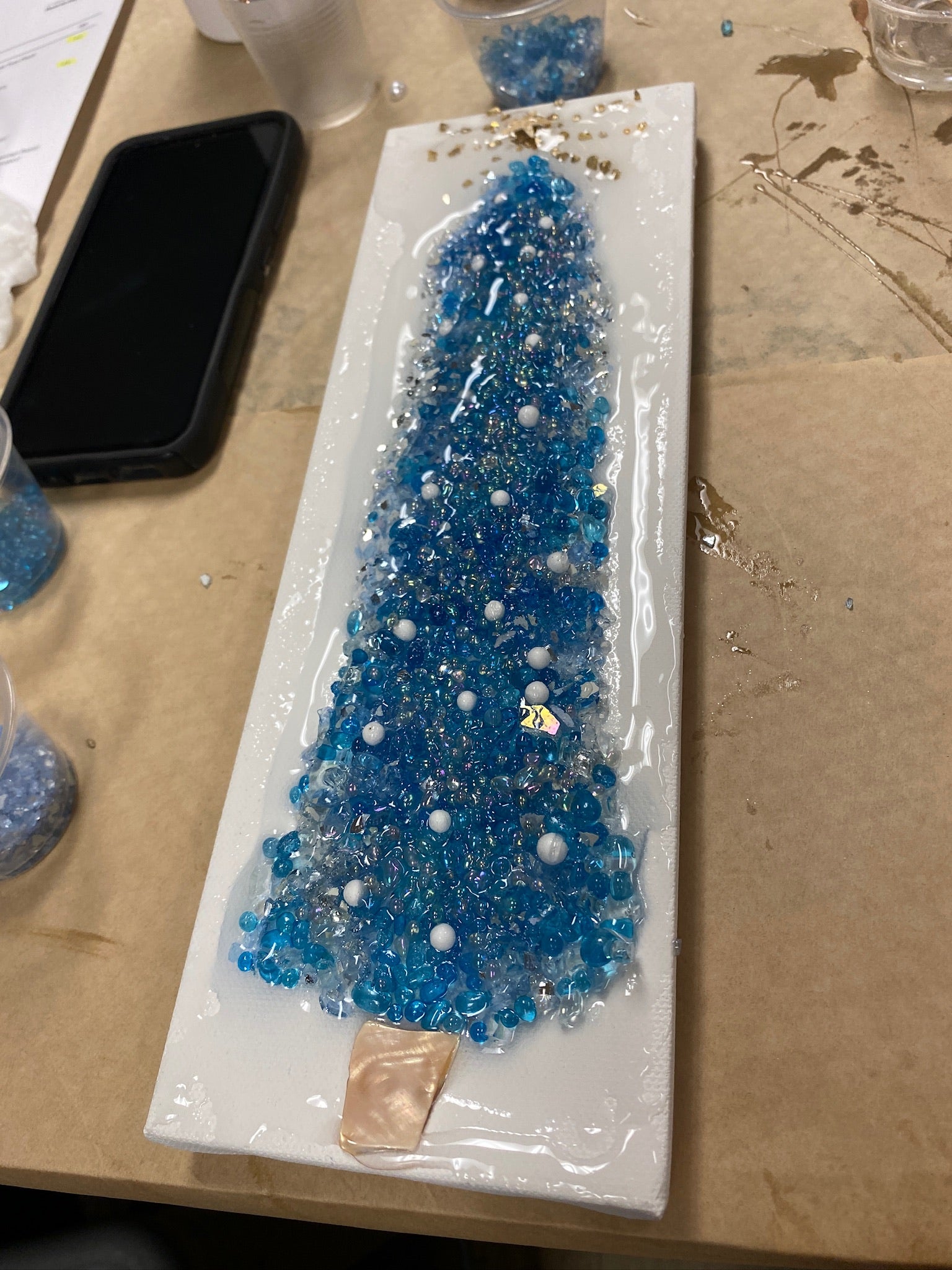 11/30/25 11:30am Crushed Glass Snow Globes & Trees @ Sayville