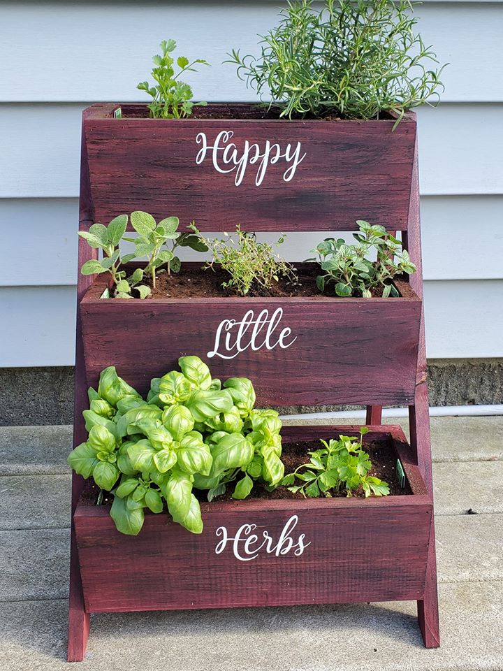 Three Tier Planter (multiple designs)