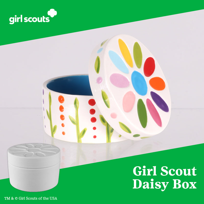 Girl Scout Ceramic & Slime Party