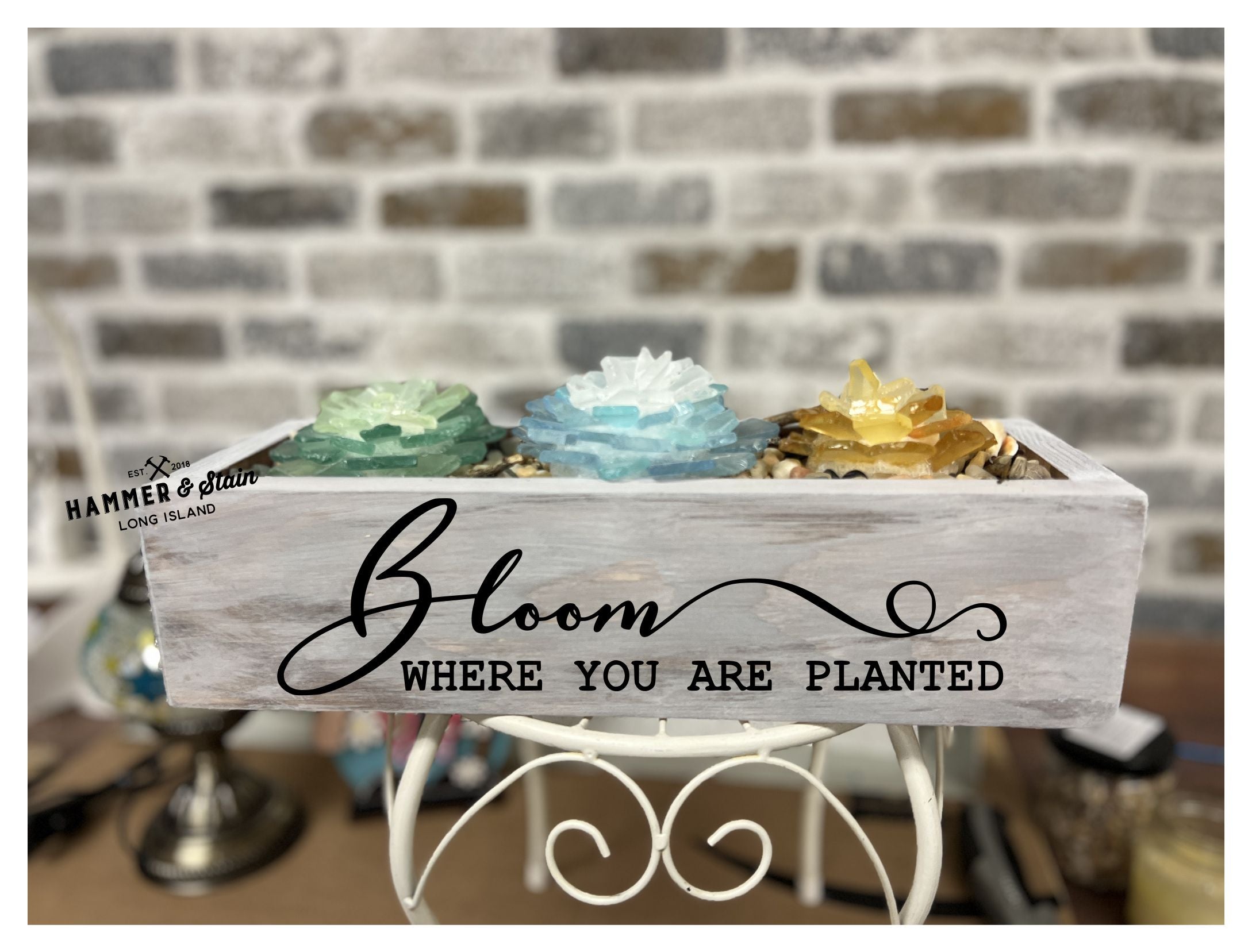 05/10/25 12:30pm Sea Glass Garden Party Workshop