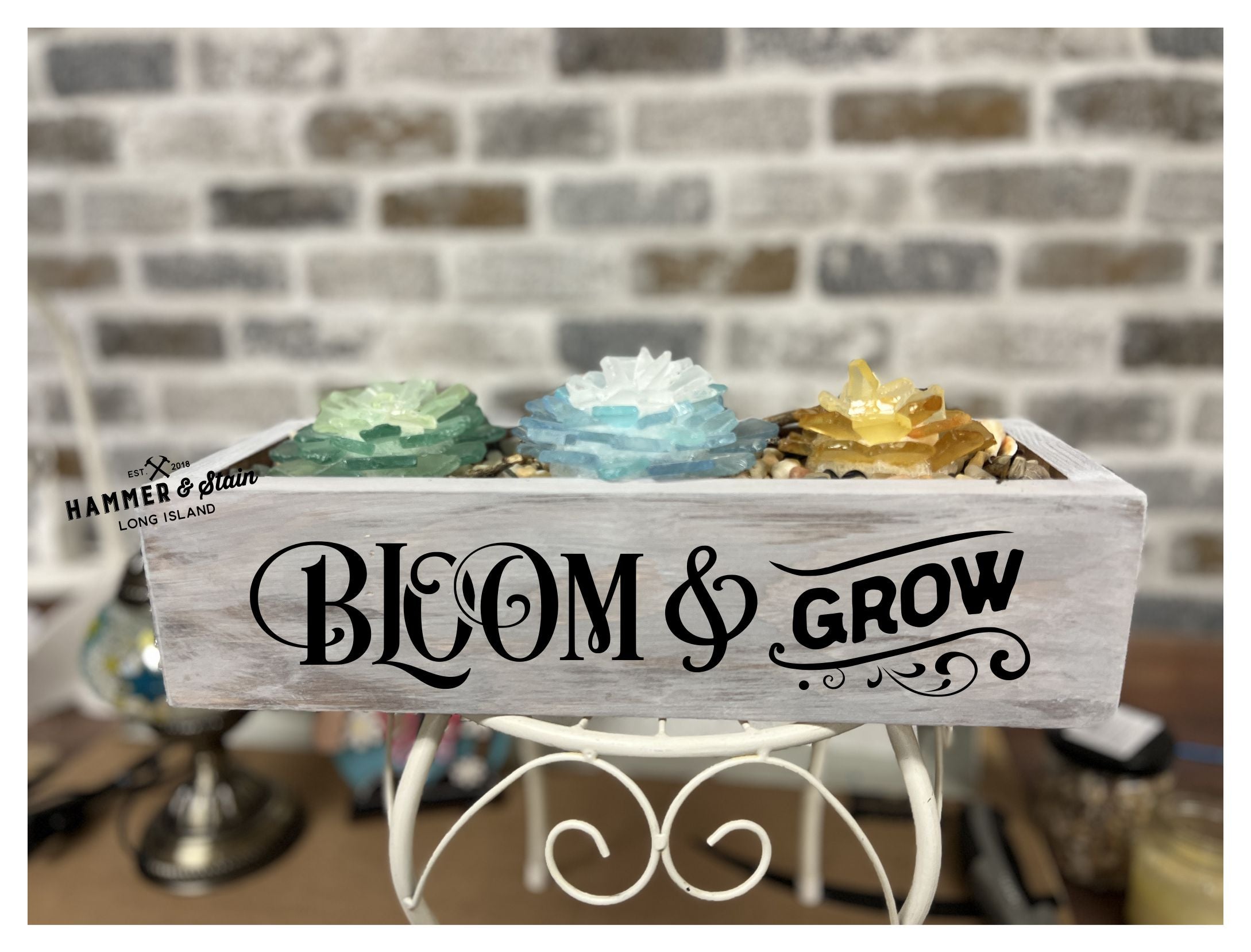 05/10/25 12:30pm Sea Glass Garden Party Workshop