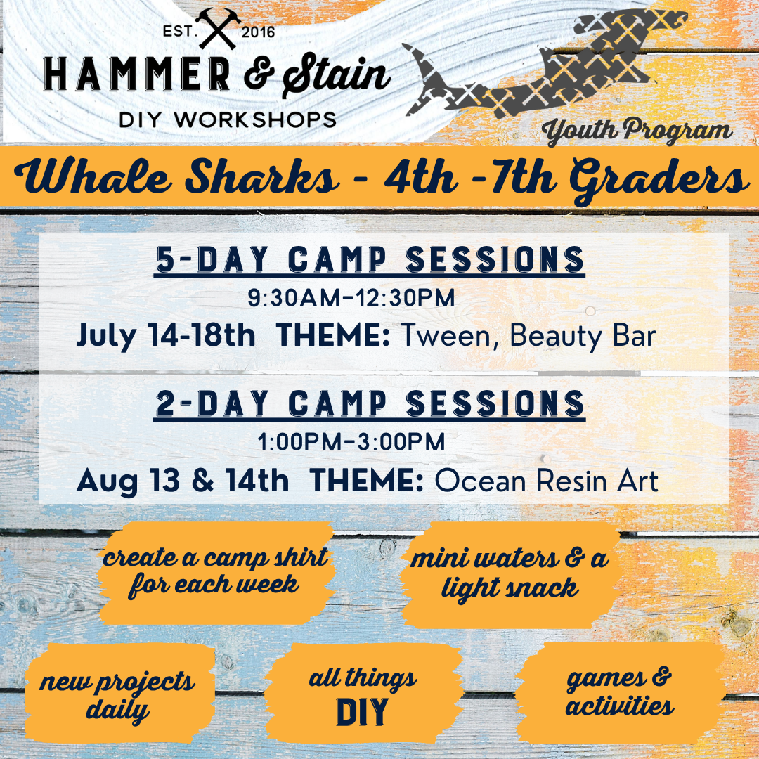 Hammer Heads Youth Summer Camp - Whale Sharks - Multi Day Camp (2025)