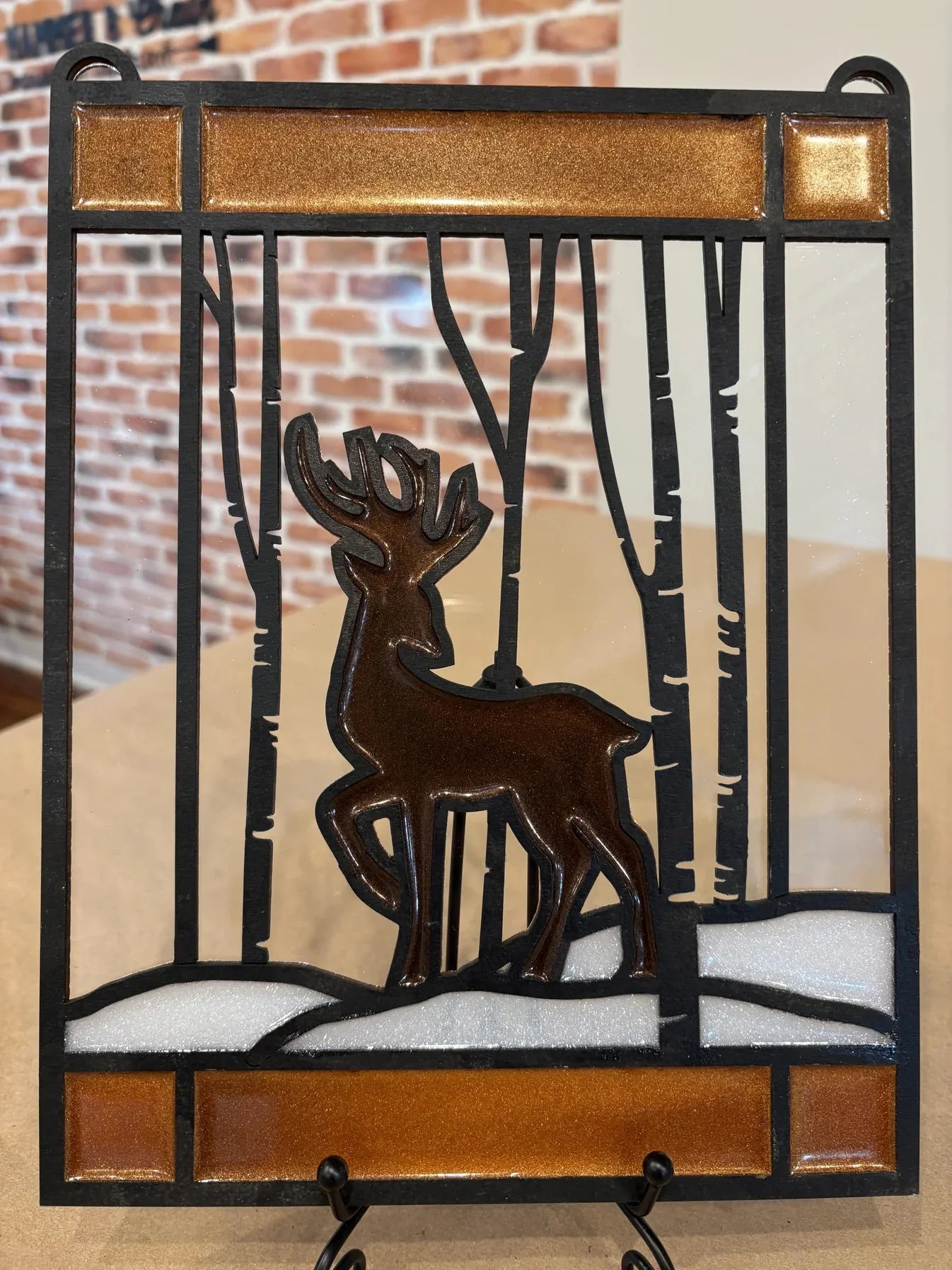 11/13/25 6:00pm Holiday Faux Stained Glass @ Sayville