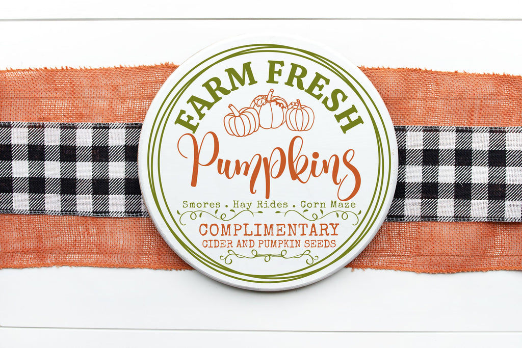 Welcome Fall & Halloween: Planks, Pallets & Rounds