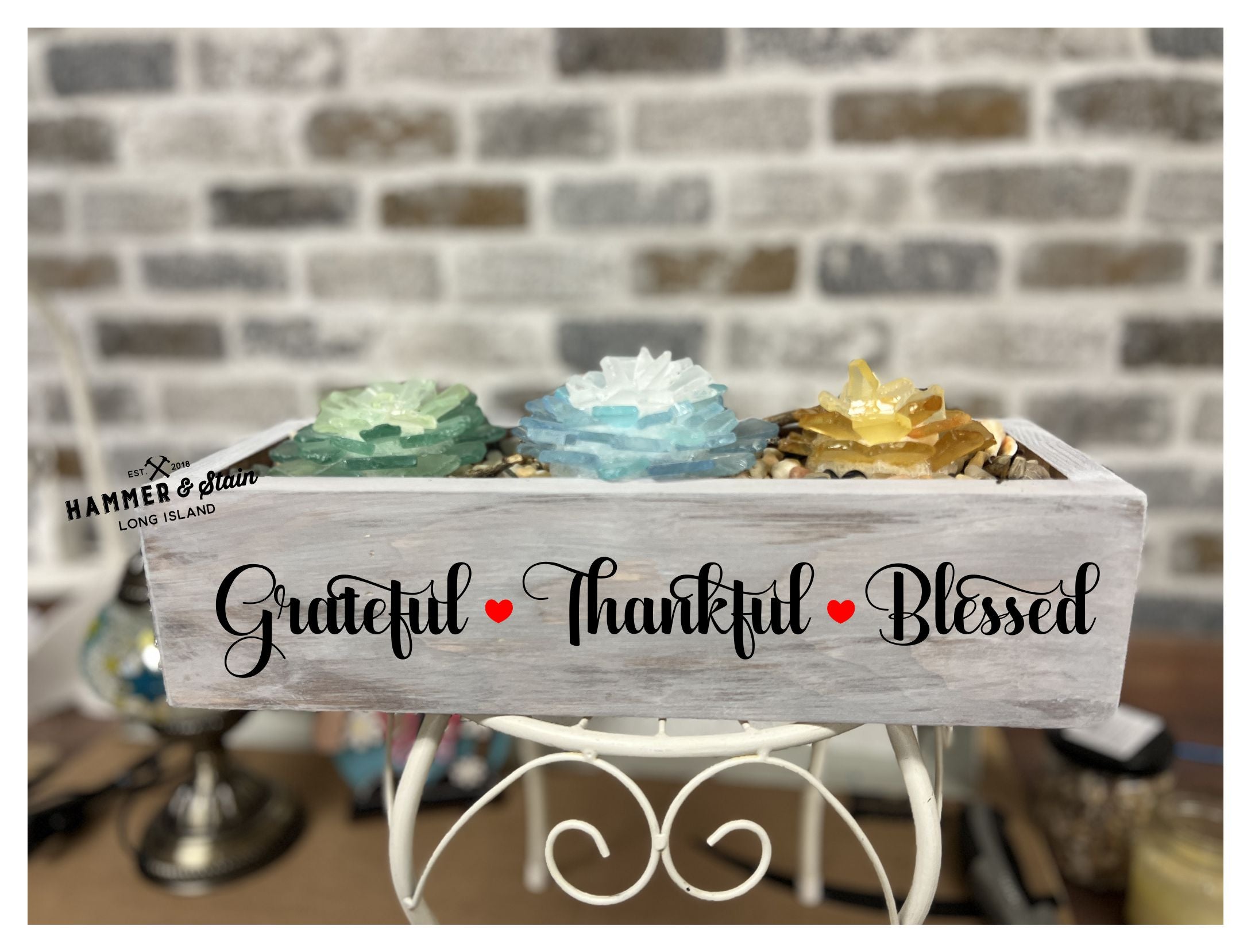 05/10/25 12:30pm Sea Glass Garden Party Workshop