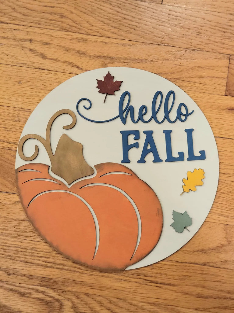 Welcome Fall & Halloween: Doorhangers