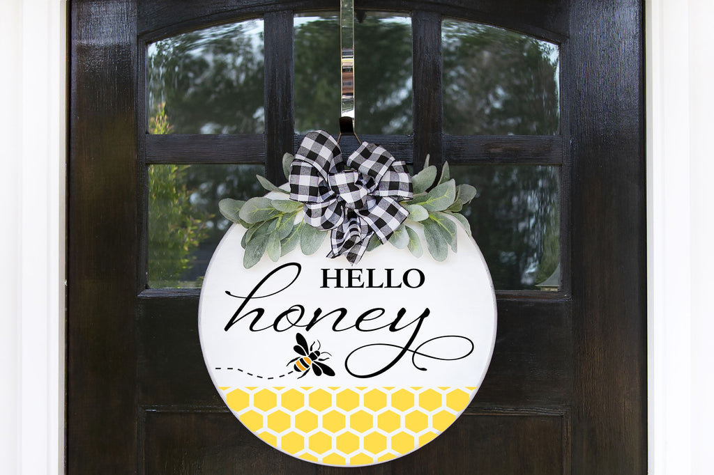 Hello Honey Doorhanger
