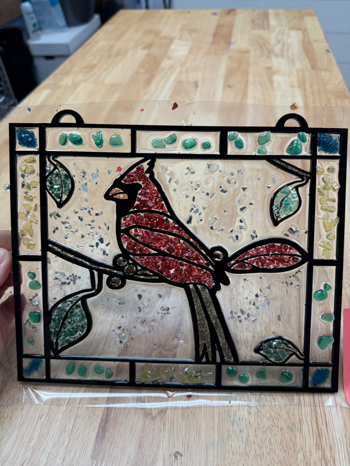 11/07/26 6:00pm Holiday & Classic Faux Stained Glass Suncatchers @ Ronkonkoma