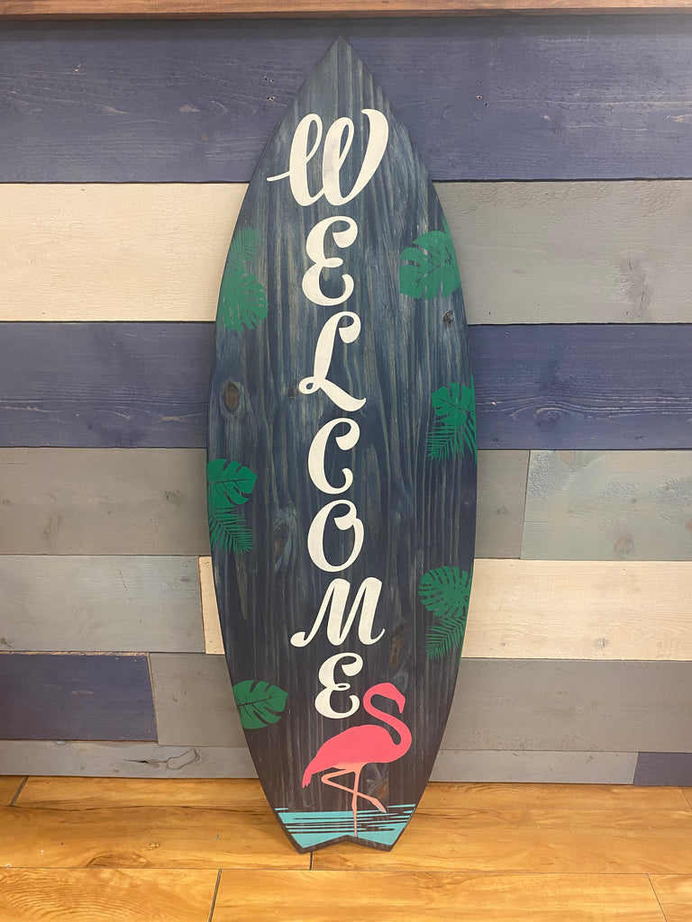 Welcome Flamingo Surfboard 4'