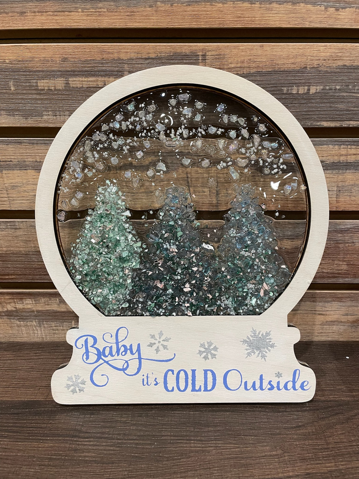 12/04/26 6:00pm Crushed Glass Snow Globes & Trees @ Ronkonkoma