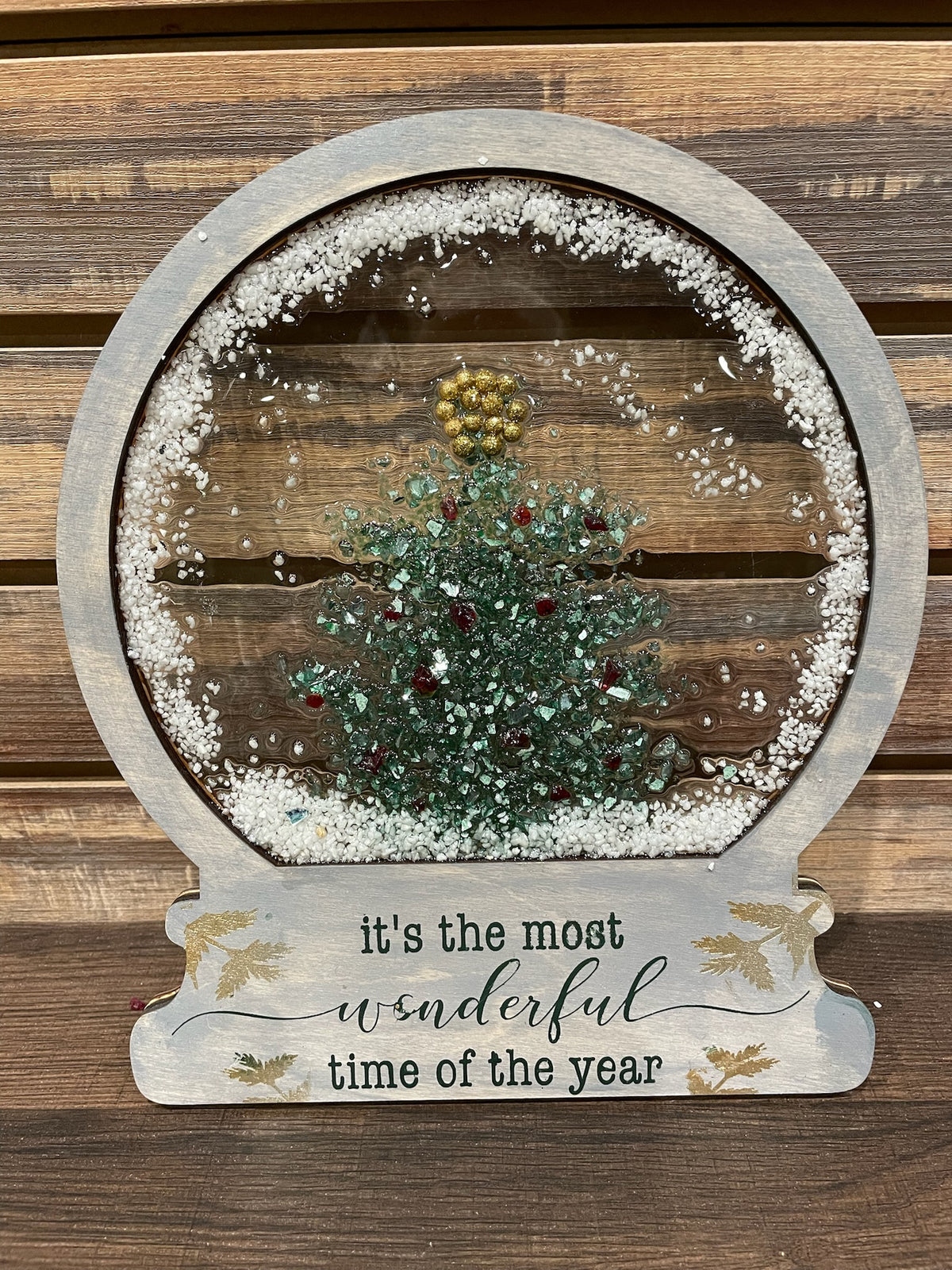 12/04/26 6:00pm Crushed Glass Snow Globes & Trees @ Ronkonkoma