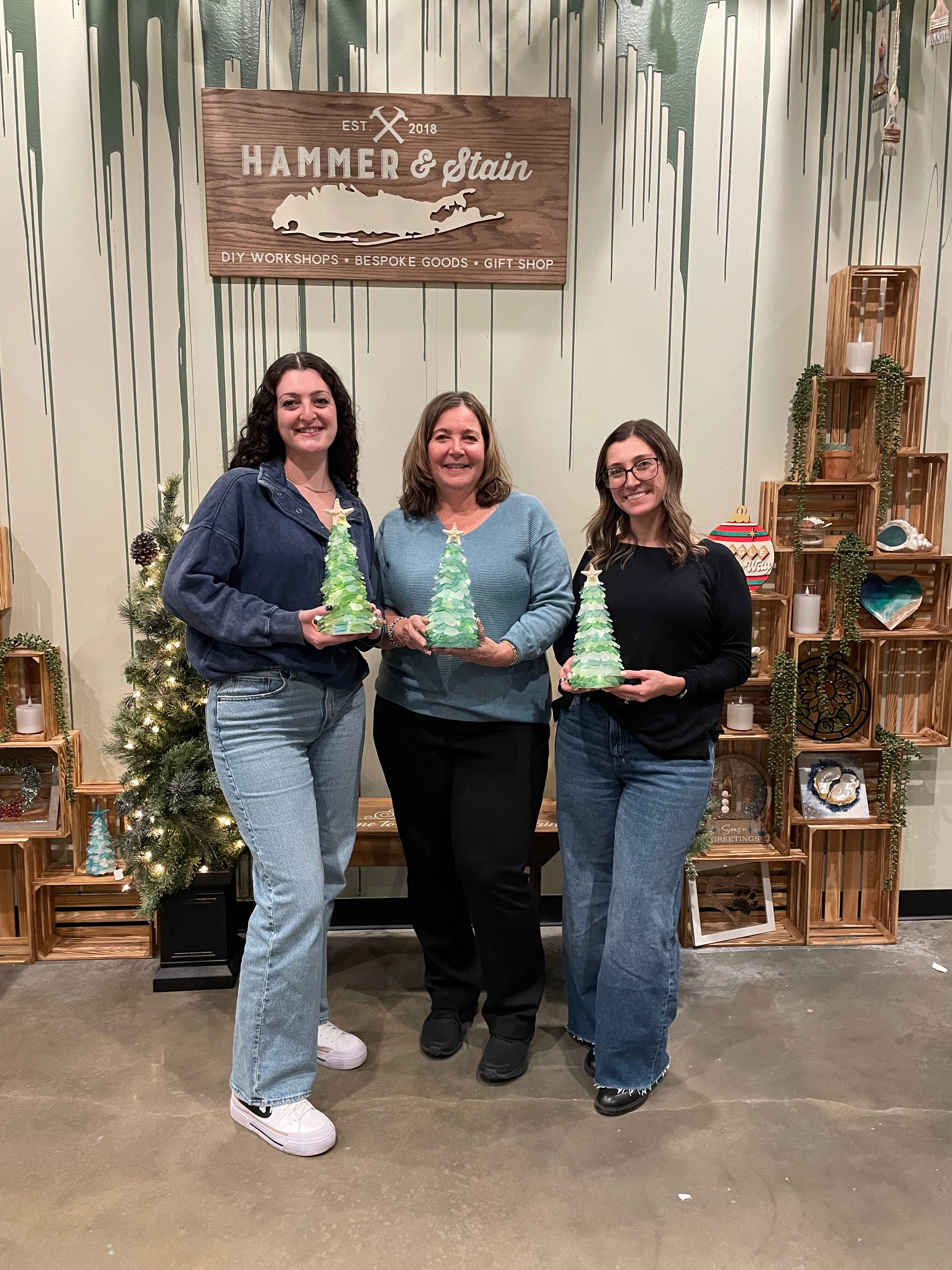 11/05/26 6:00pm Tumbled Sea Glass Trees *Holiday Edition* @ Ronkonkoma