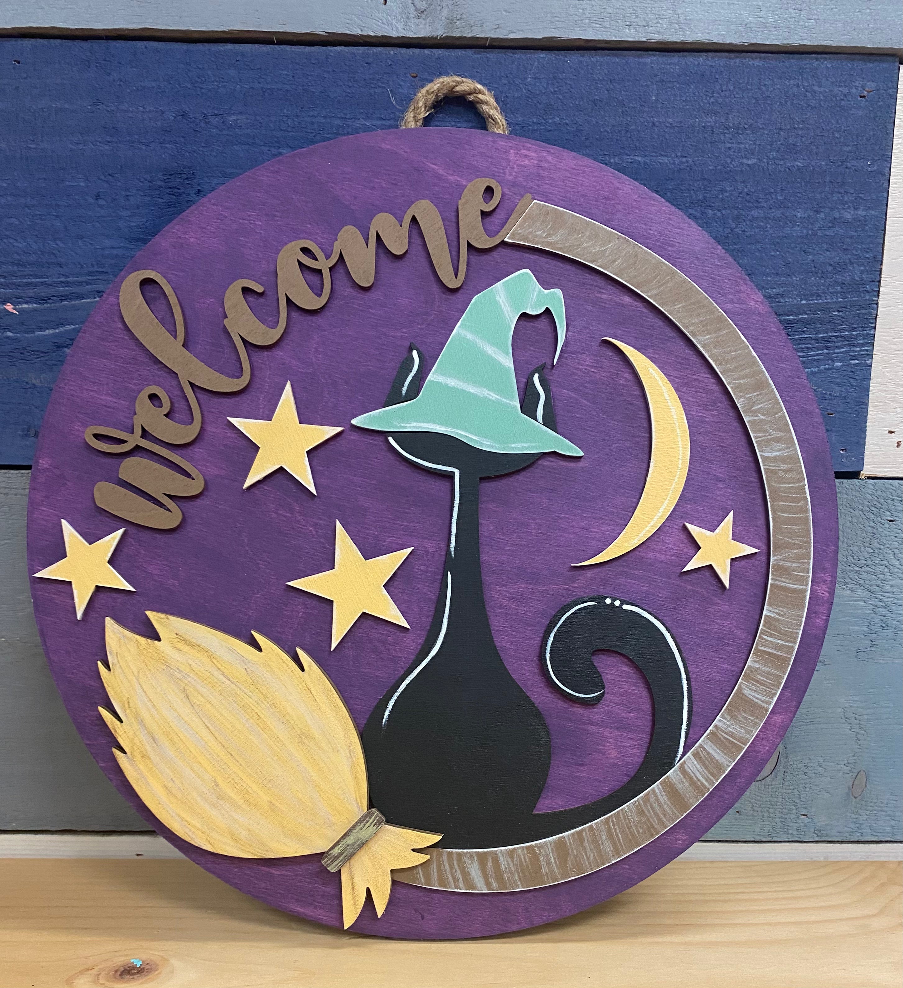 Welcome Fall & Halloween: Doorhangers