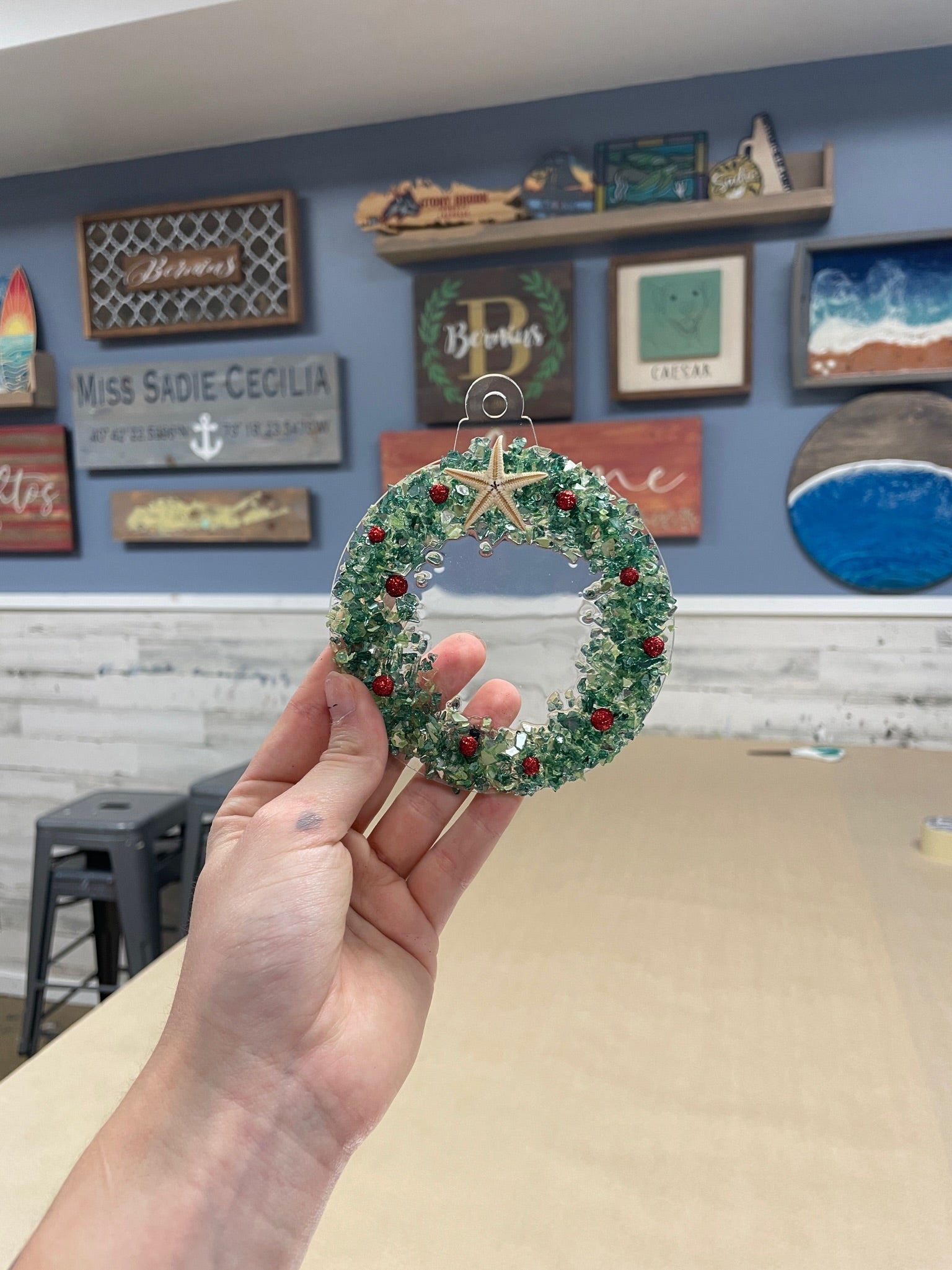 11/26/25 6:00pm Crushed Glass Ornaments @ Sayville