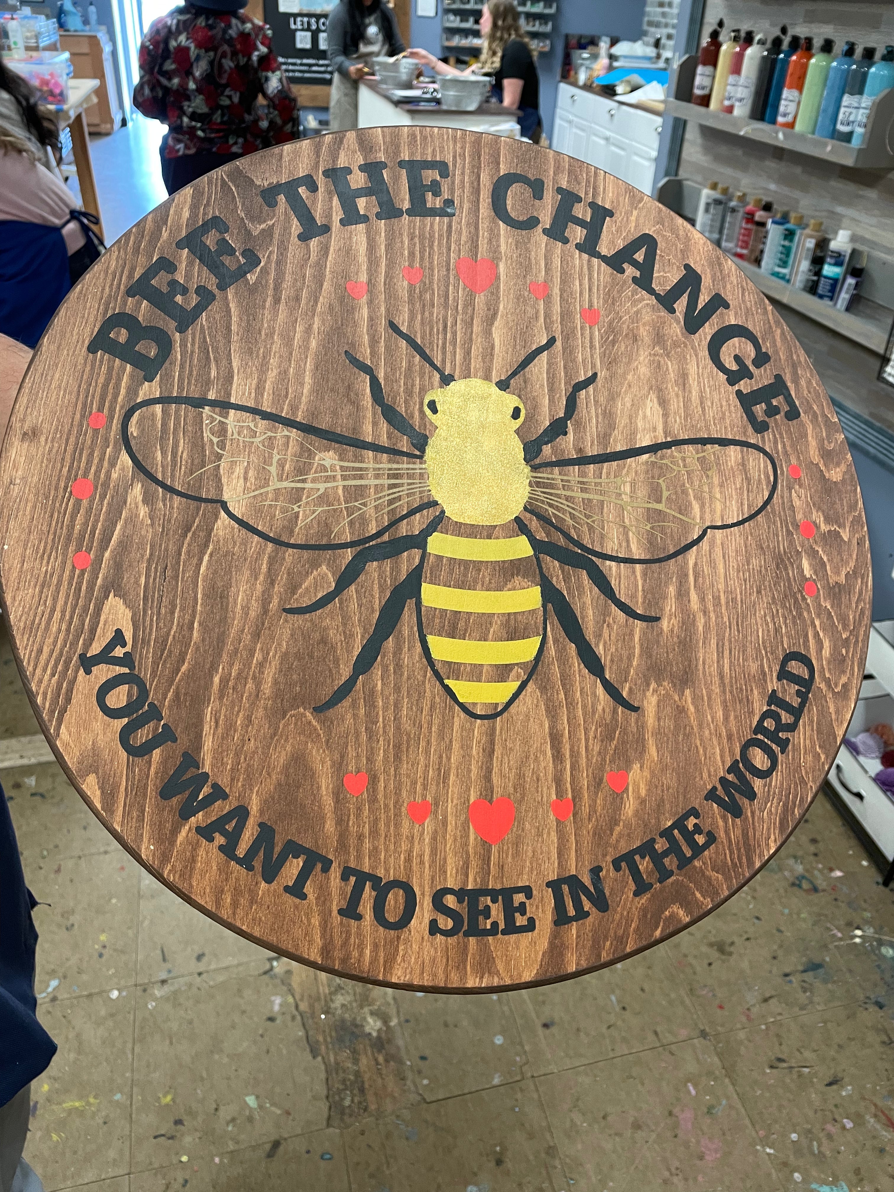 Bee The Change Round