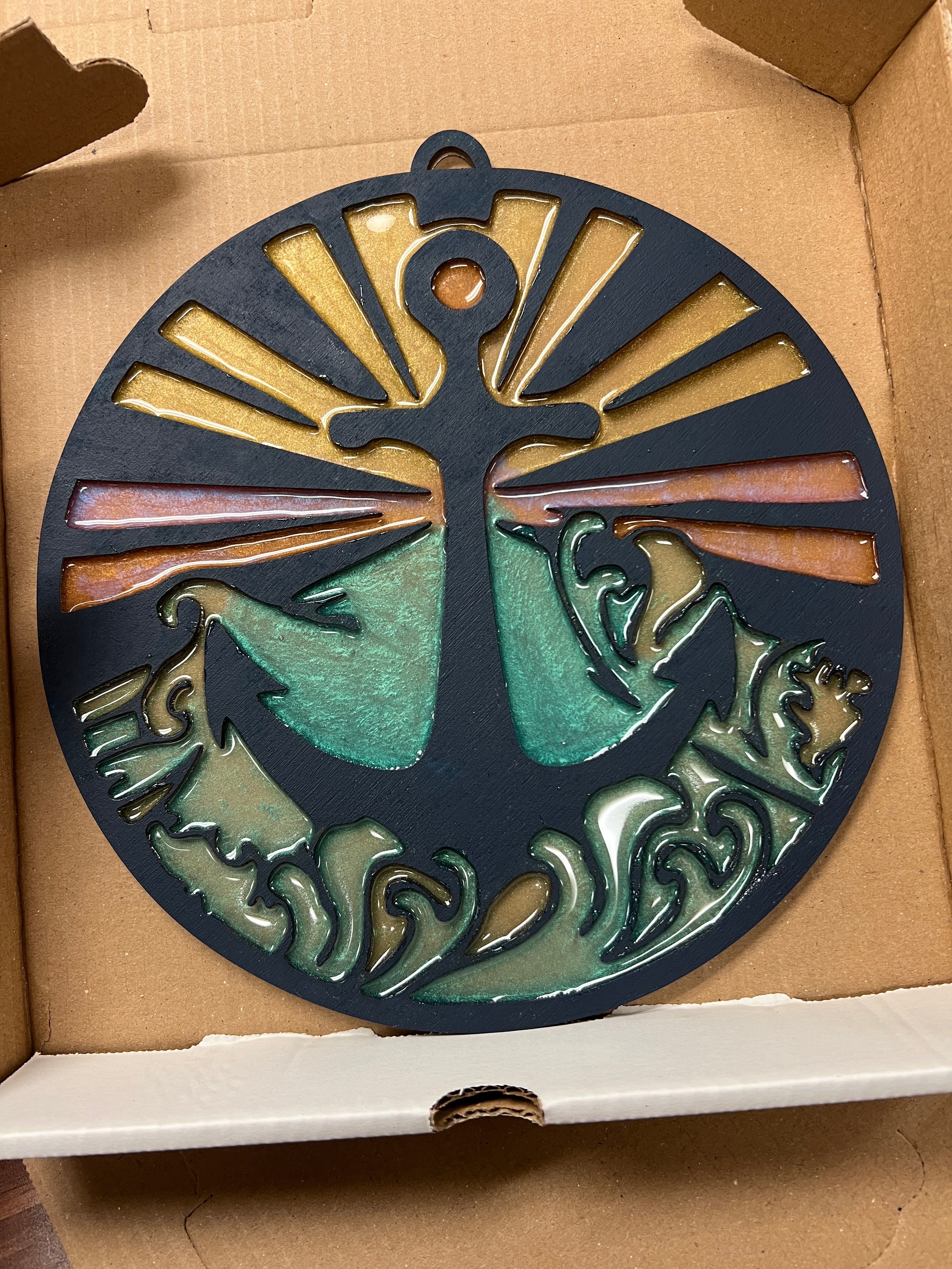 05/08/25 6:00pm Faux Stained Glass Workshop