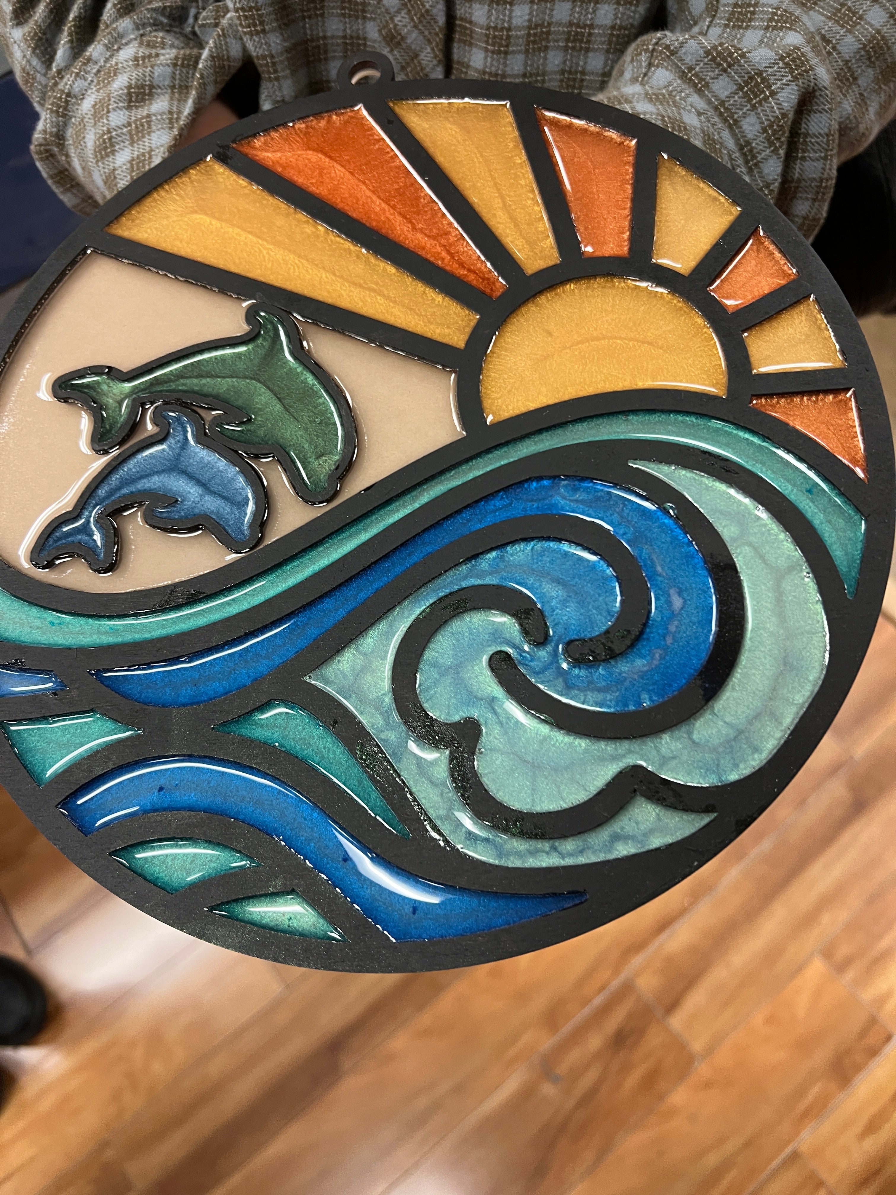 05/08/25 6:00pm Faux Stained Glass Workshop