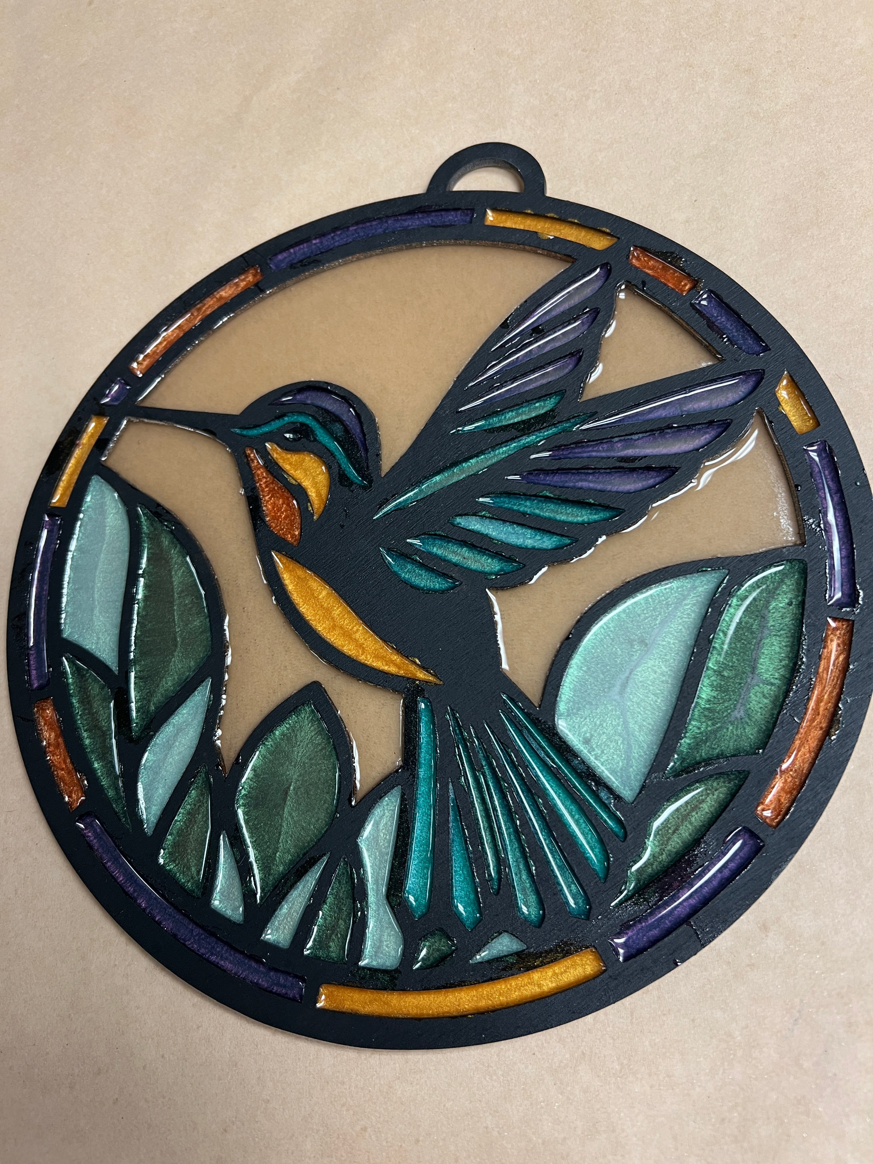05/08/25 6:00pm Faux Stained Glass Workshop