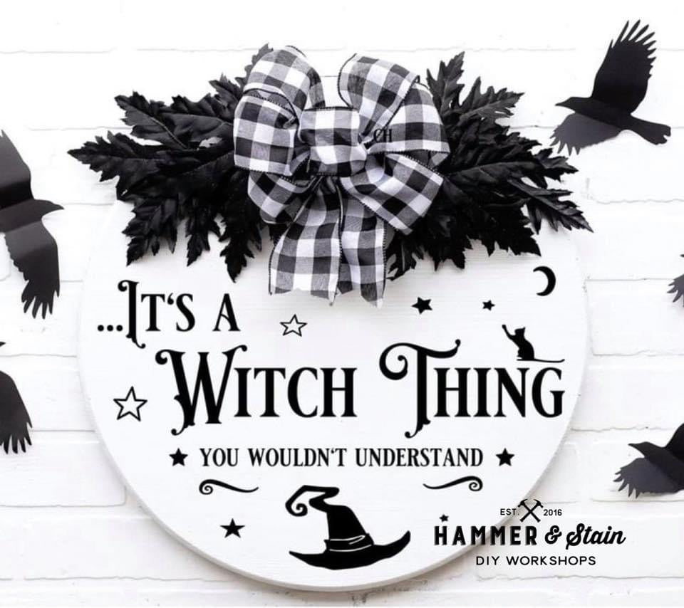 Welcome Fall & Halloween: Doorhangers