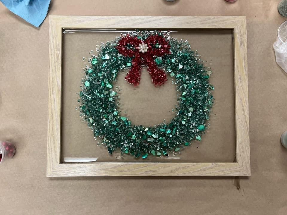 12/02/26 6:00pm Winter Crushed Glass Resinscape Frames @ Sayville