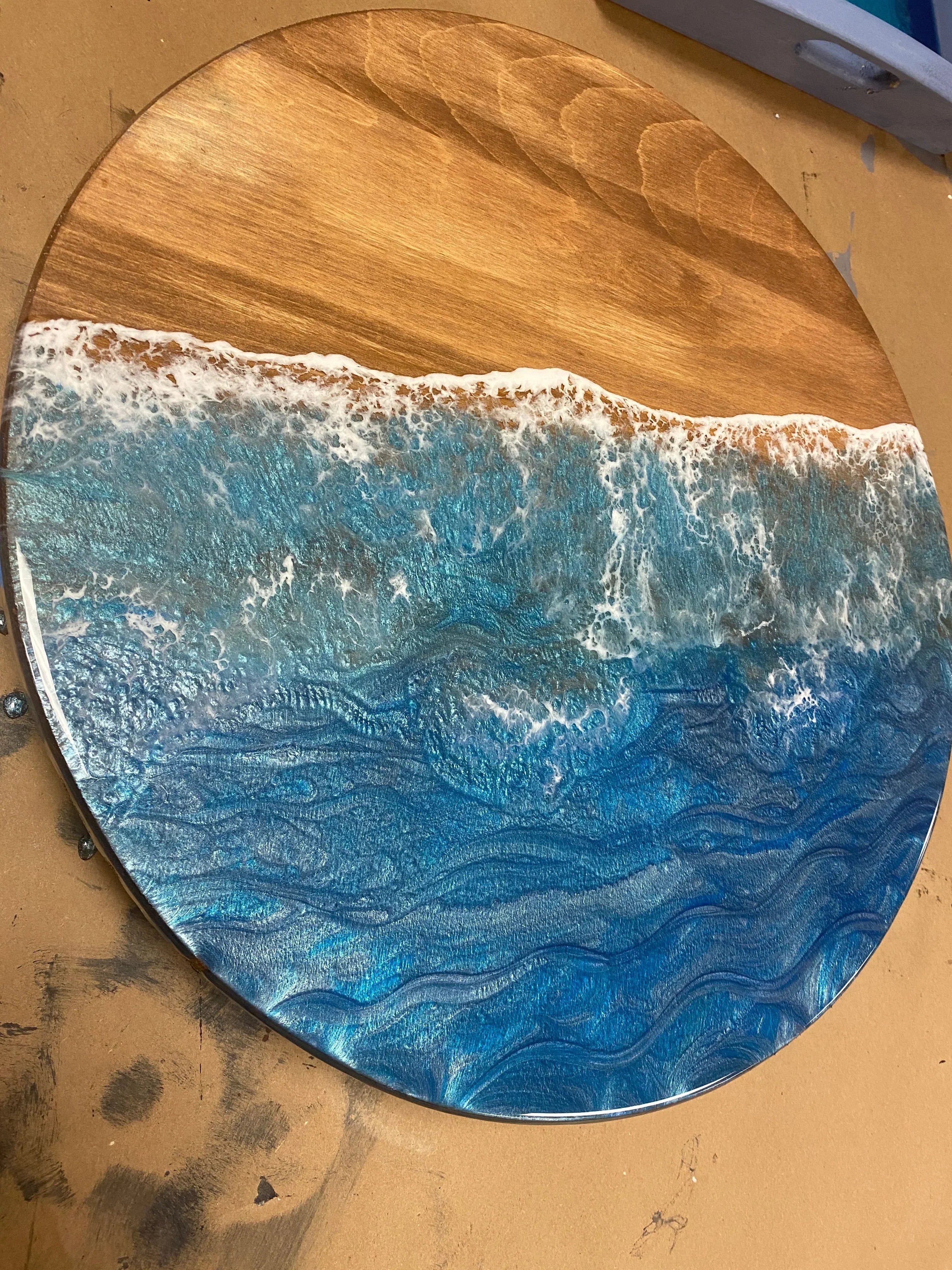 01/17/25 6:00pm Gina's Table reservation - Resin Pour @ Ronkonkoma