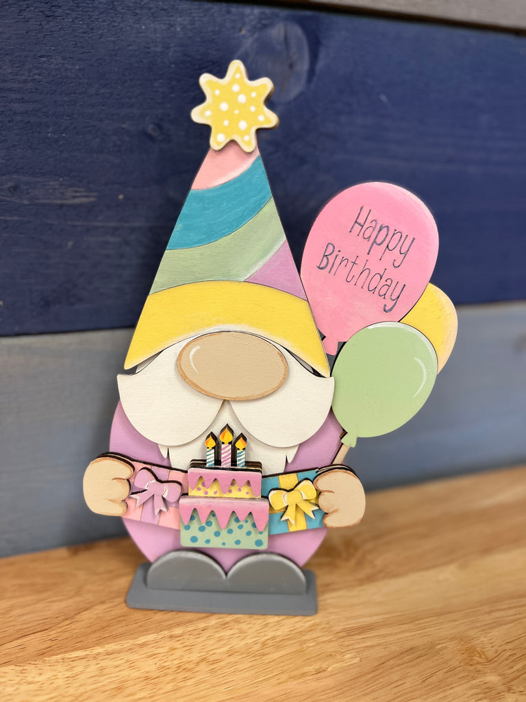 Birthday Celebration 3D Gnome