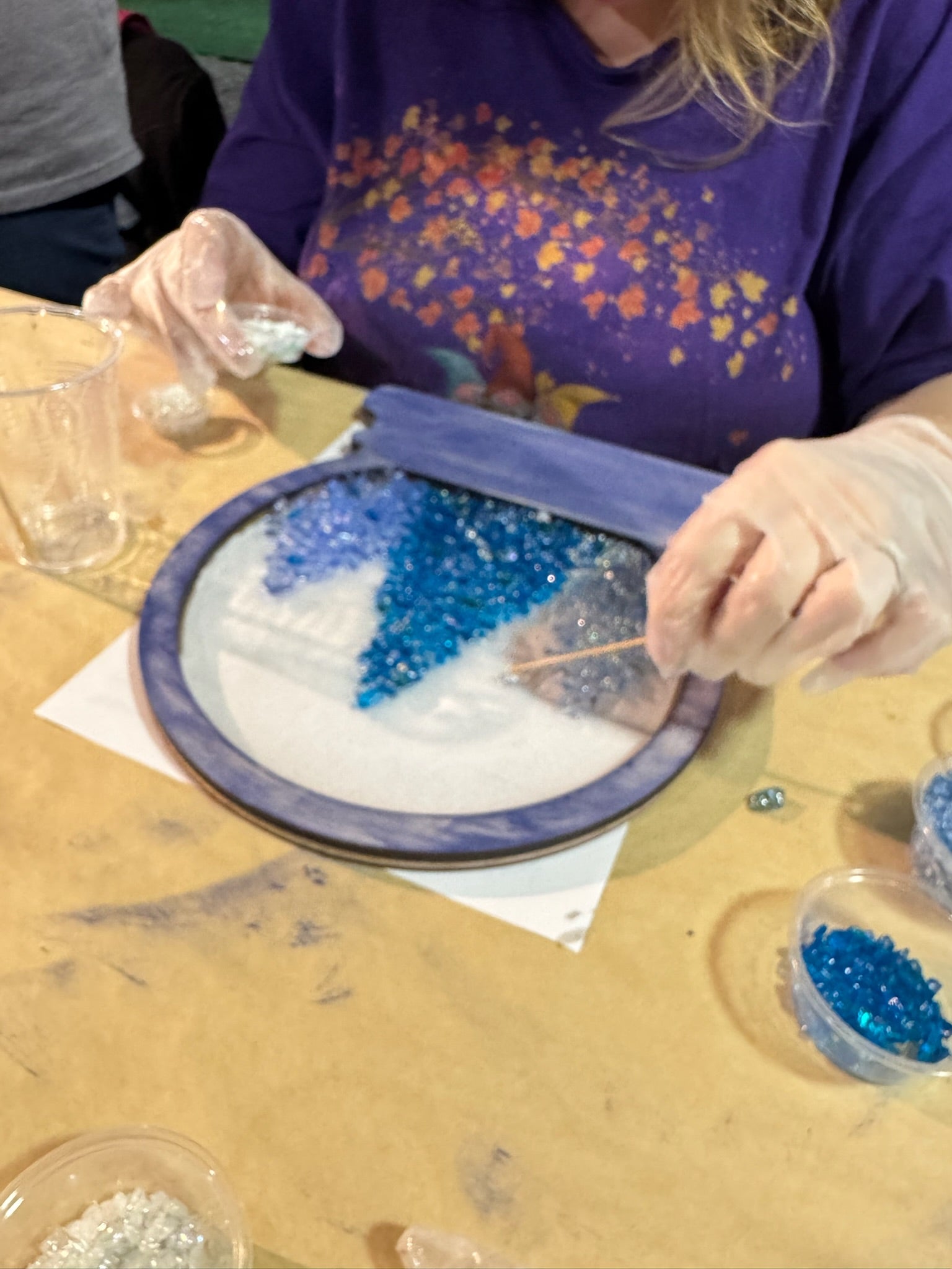11/30/25 11:30am Crushed Glass Snow Globes & Trees @ Sayville