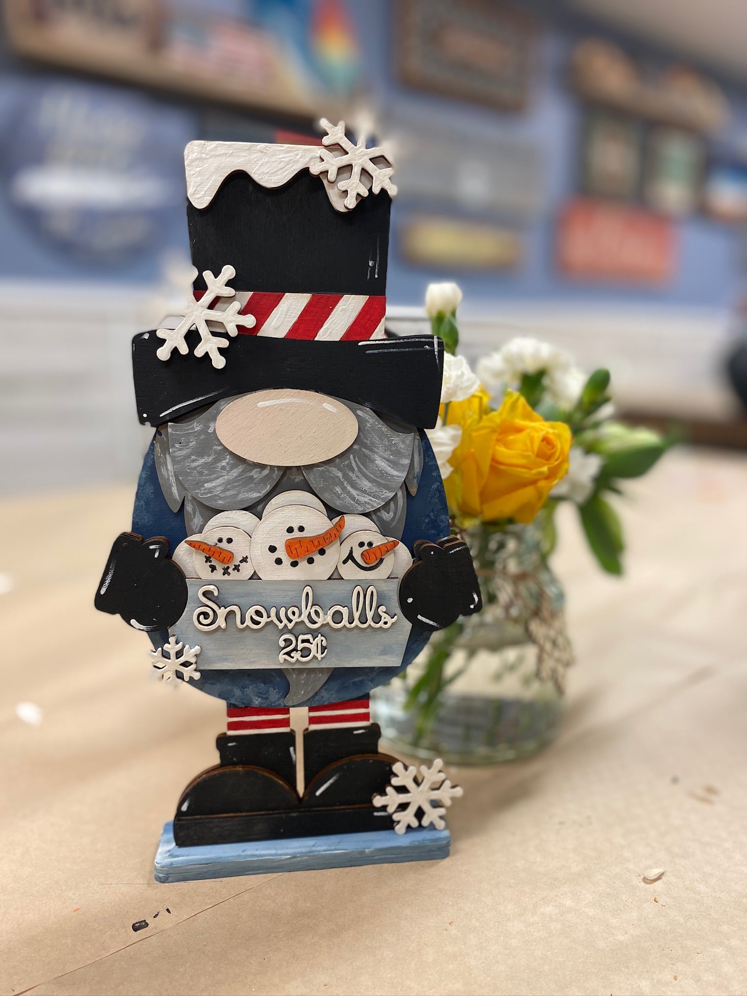 Holiday Tabletop Decor Offsite