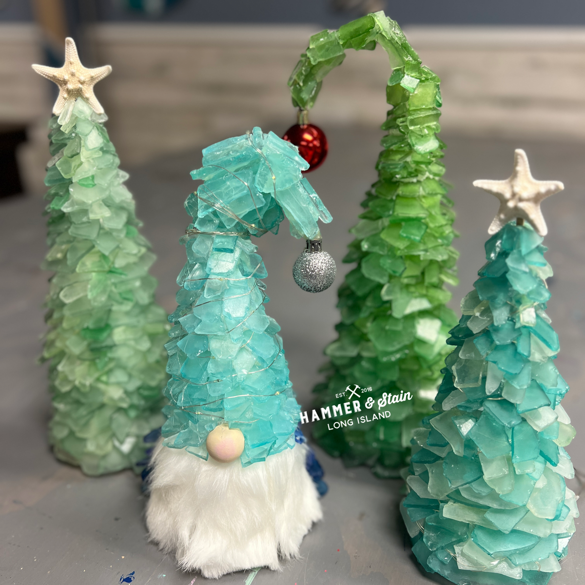 11/05/26 6:00pm Tumbled Sea Glass Trees *Holiday Edition* @ Ronkonkoma