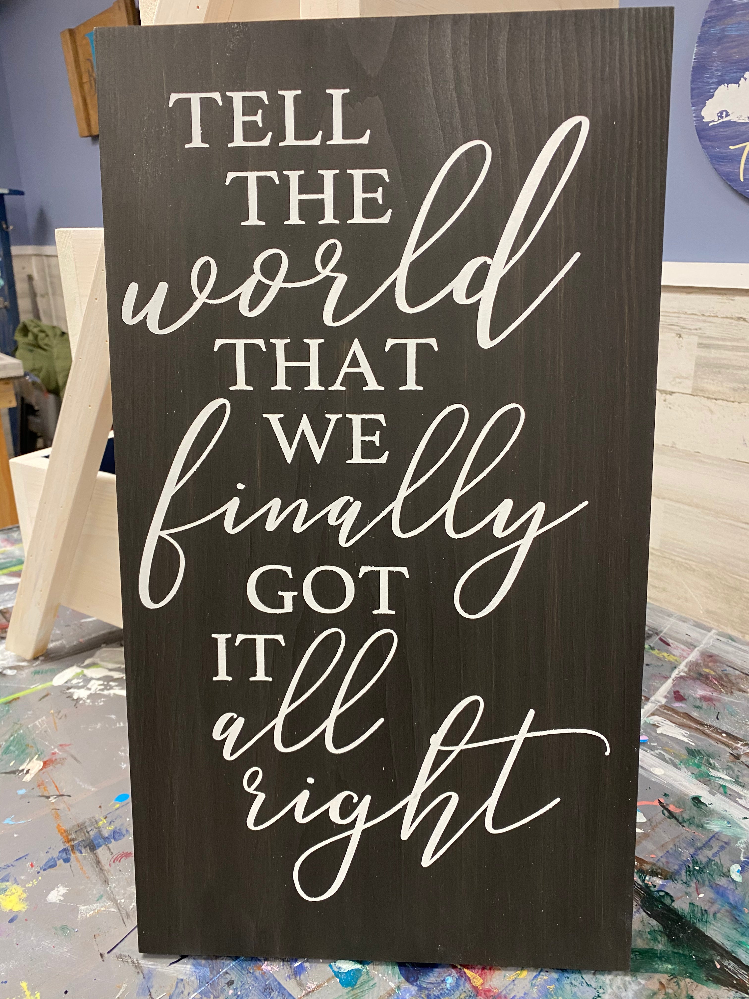 02/06/26 6:00pm Custom Lyric Sign Workshop @ Ronkonkoma