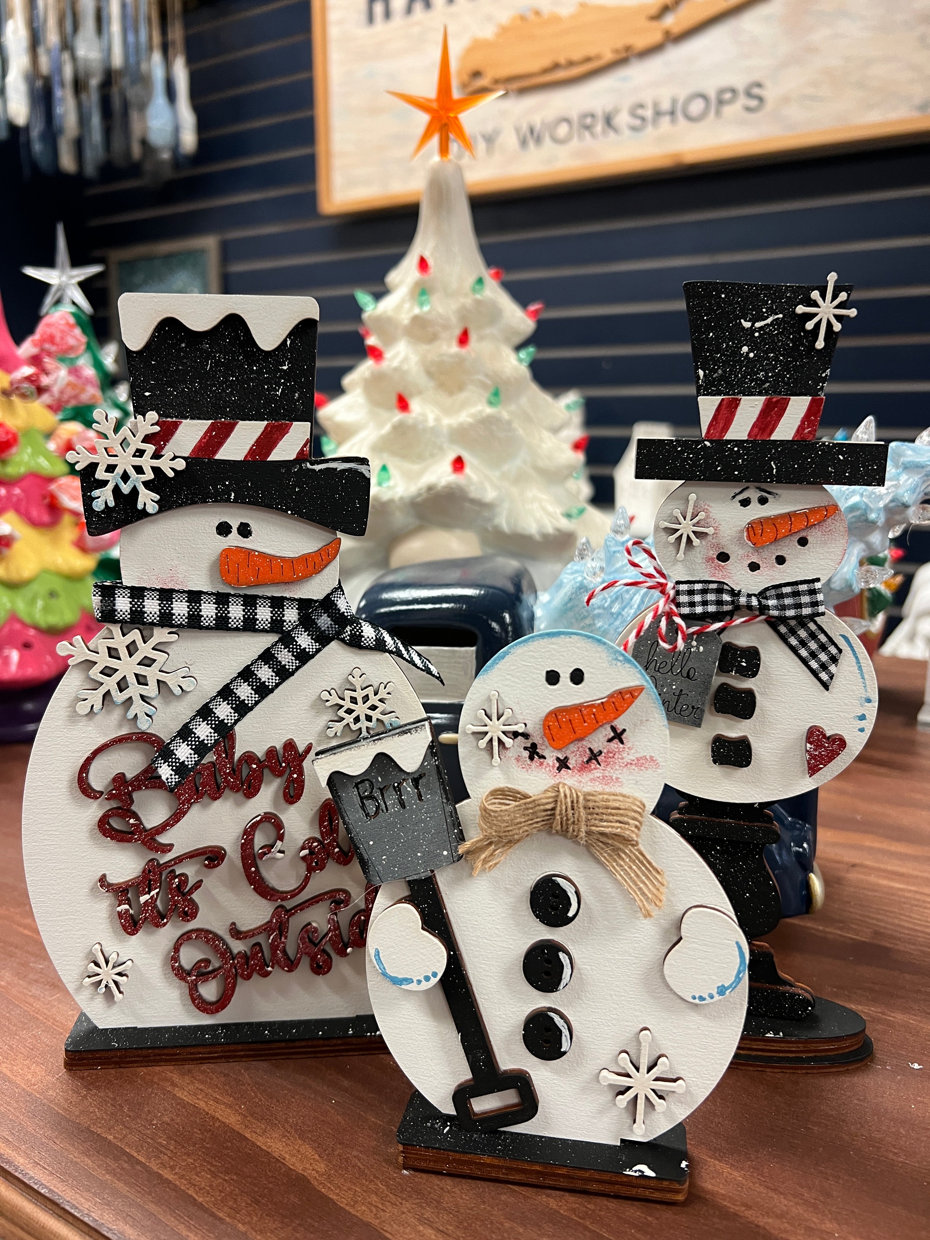 Holiday Tabletop Decor Offsite