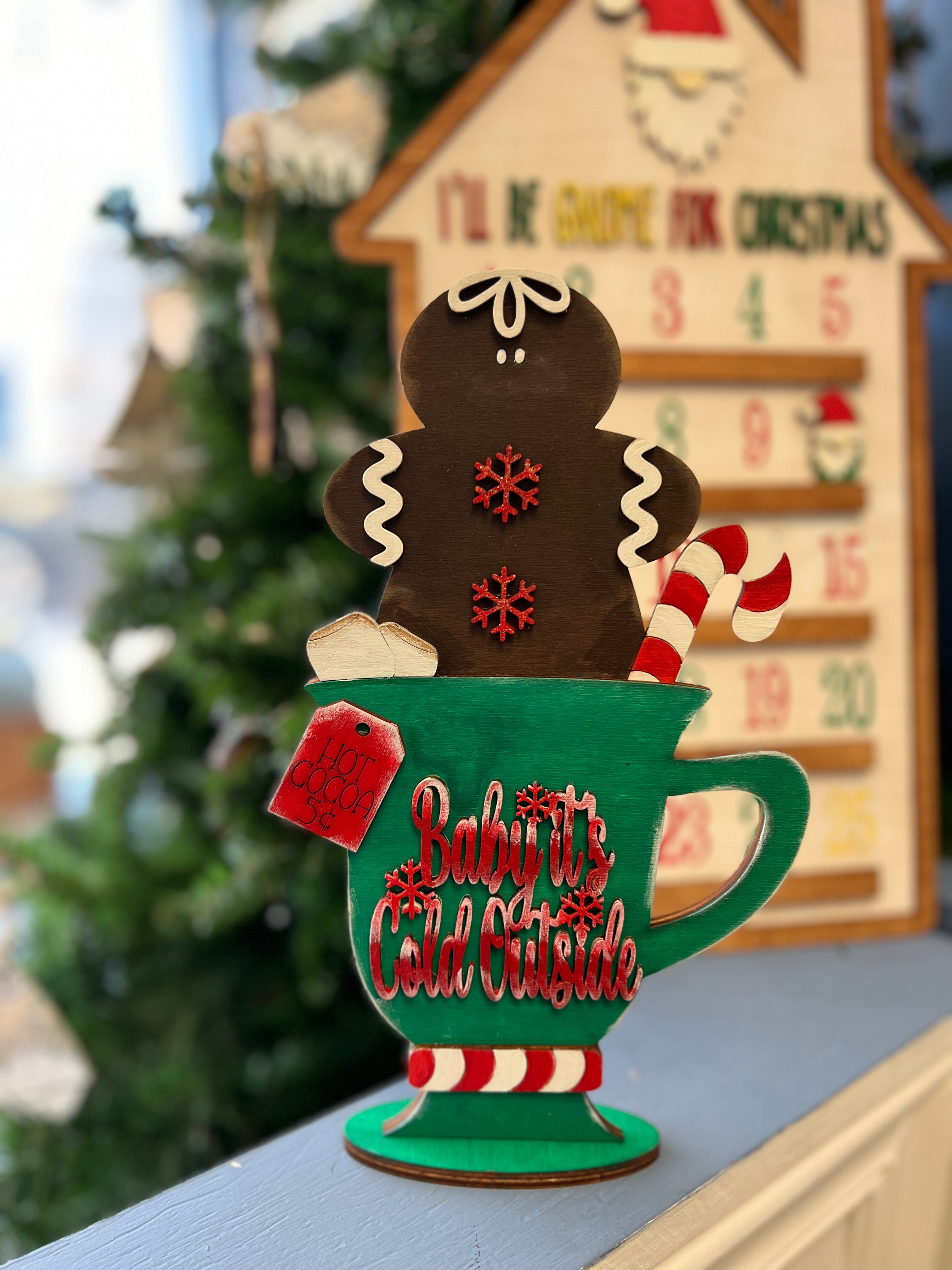 Holiday Tabletop Decor Offsite