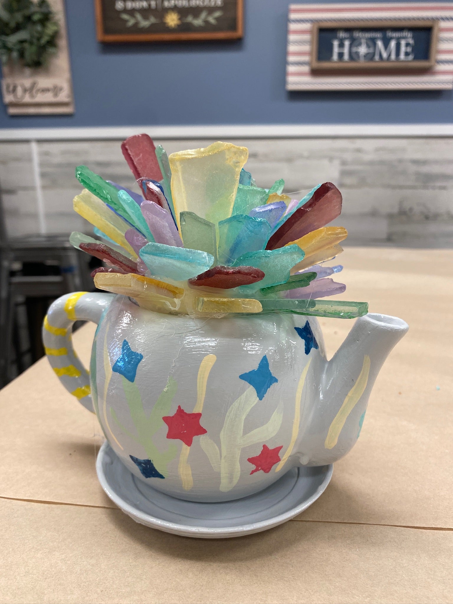 05/10/25 12:30pm Sea Glass Garden Party Workshop