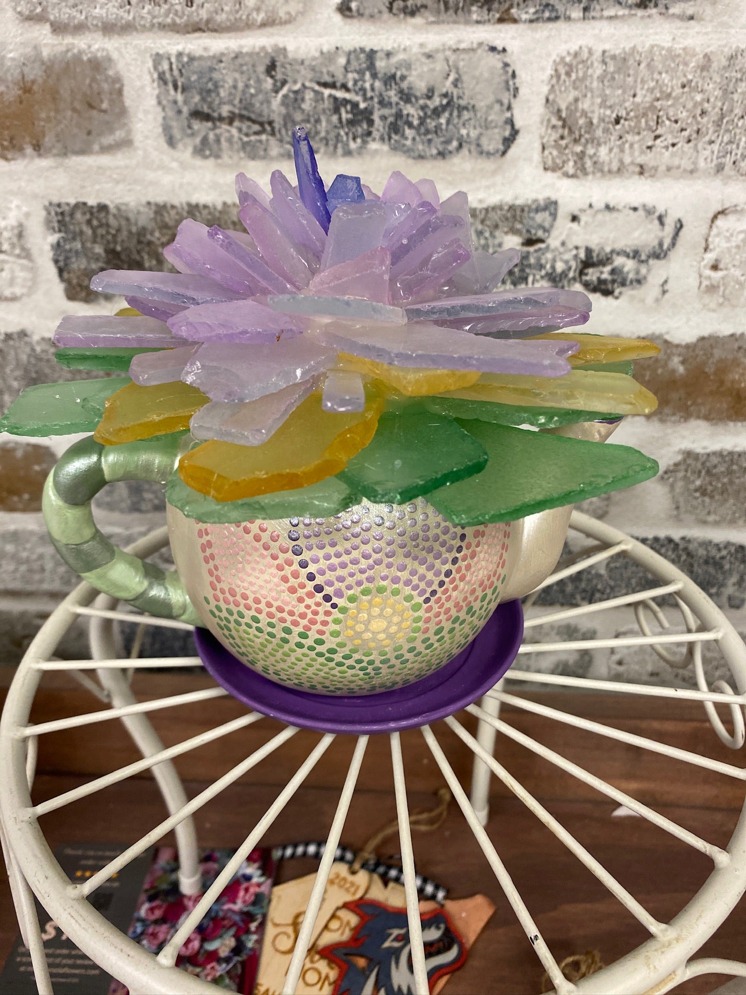 05/10/25 12:30pm Sea Glass Garden Party Workshop