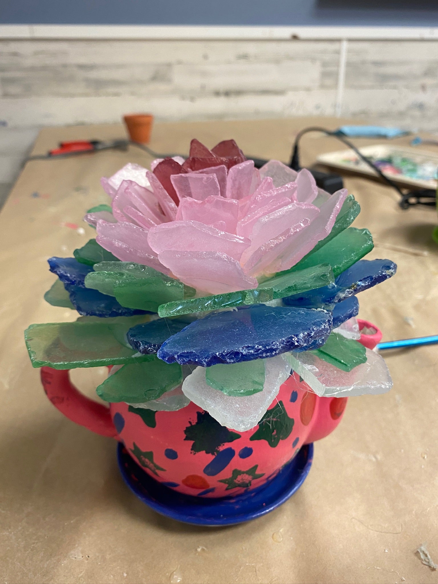 05/10/25 12:30pm Sea Glass Garden Party Workshop