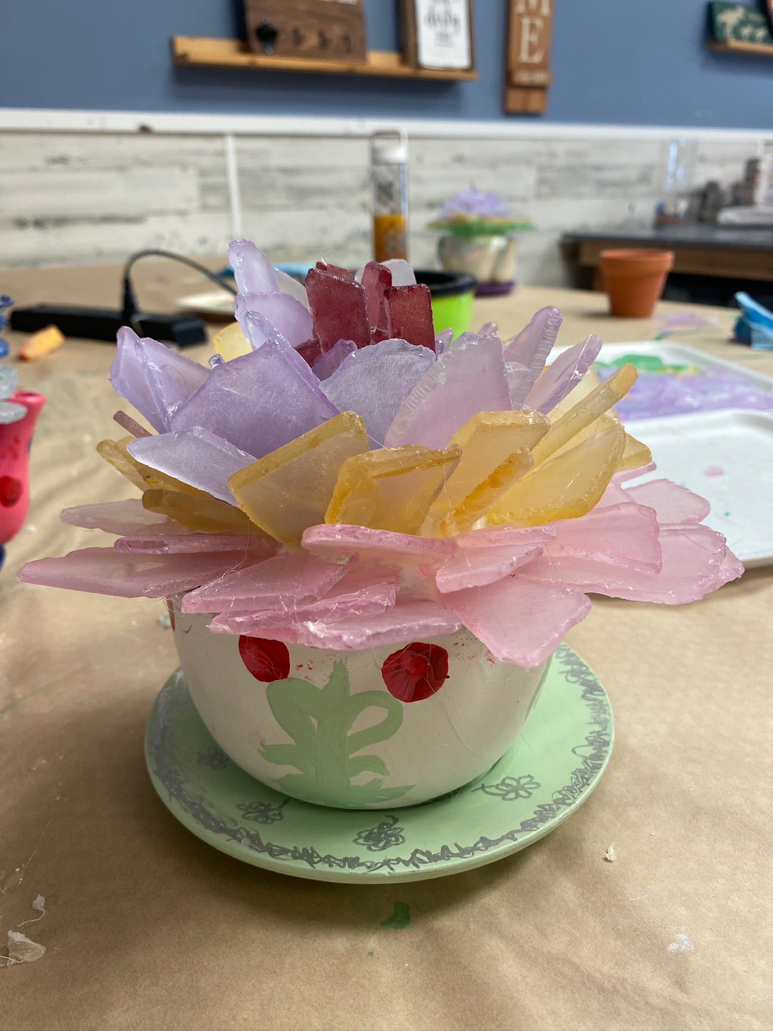 05/10/25 12:30pm Sea Glass Garden Party Workshop